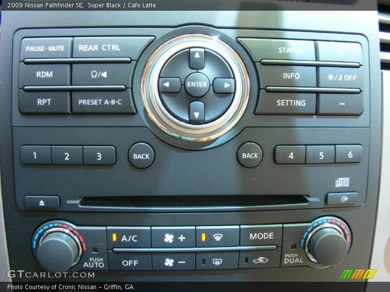 Super Black / Cafe Latte 2009 Nissan Pathfinder SE