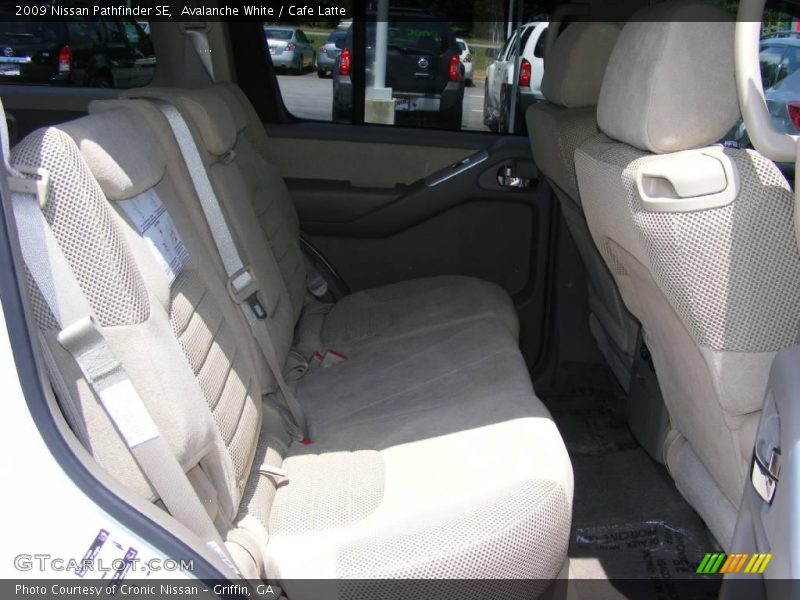 Avalanche White / Cafe Latte 2009 Nissan Pathfinder SE