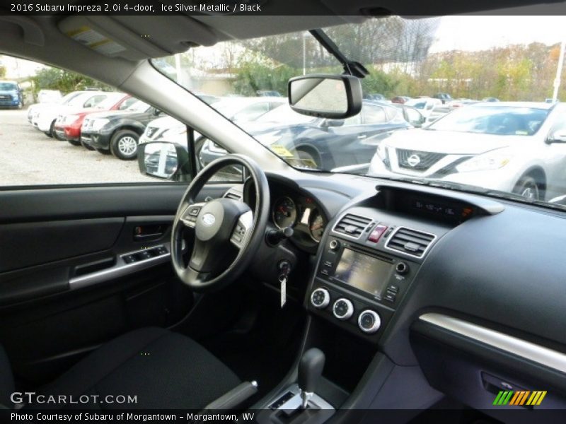 Ice Silver Metallic / Black 2016 Subaru Impreza 2.0i 4-door