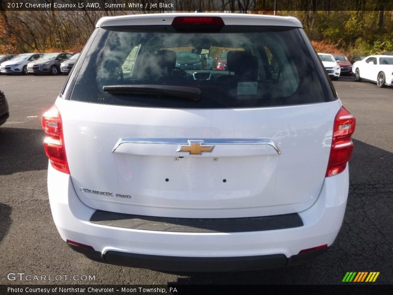 Summit White / Jet Black 2017 Chevrolet Equinox LS AWD