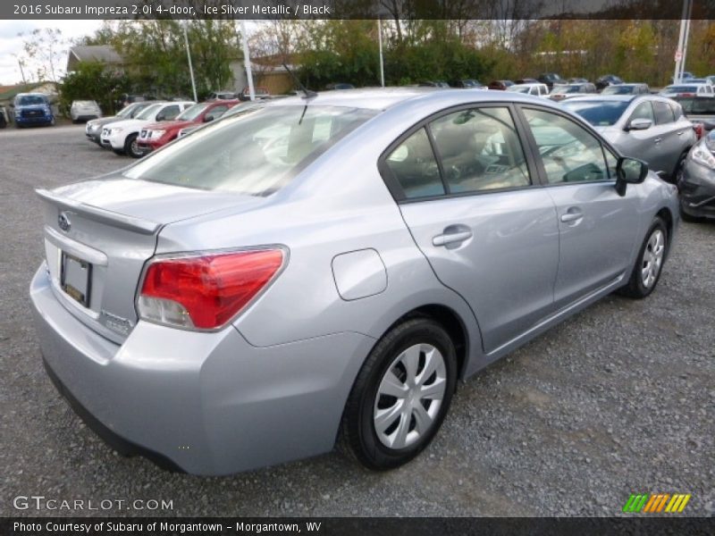 Ice Silver Metallic / Black 2016 Subaru Impreza 2.0i 4-door