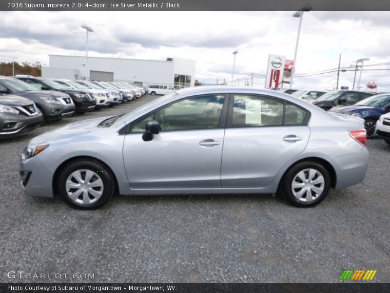 Ice Silver Metallic / Black 2016 Subaru Impreza 2.0i 4-door