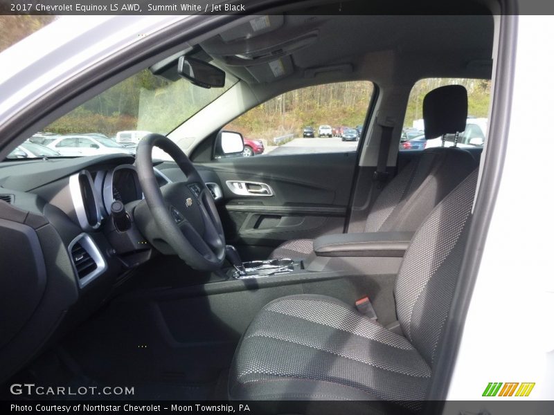 Summit White / Jet Black 2017 Chevrolet Equinox LS AWD