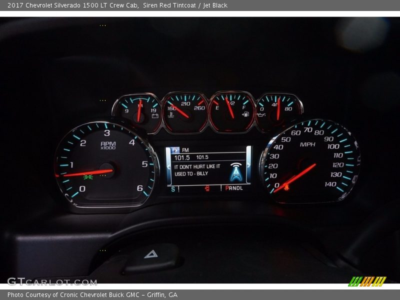  2017 Silverado 1500 LT Crew Cab LT Crew Cab Gauges