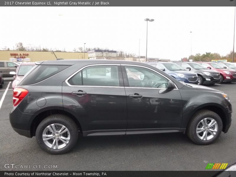 Nightfall Gray Metallic / Jet Black 2017 Chevrolet Equinox LS