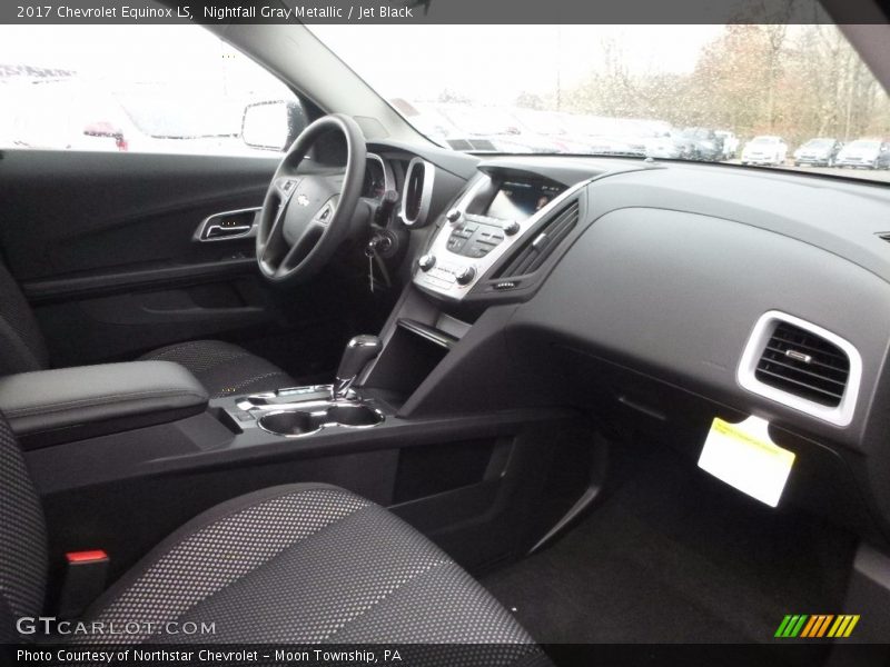 Nightfall Gray Metallic / Jet Black 2017 Chevrolet Equinox LS