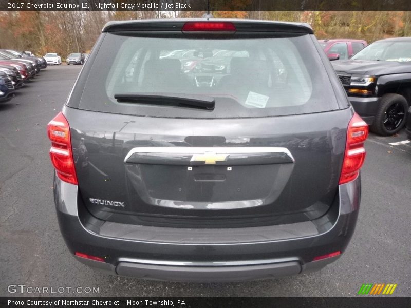 Nightfall Gray Metallic / Jet Black 2017 Chevrolet Equinox LS