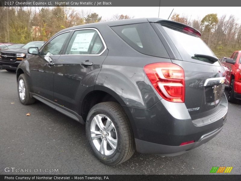 Nightfall Gray Metallic / Jet Black 2017 Chevrolet Equinox LS