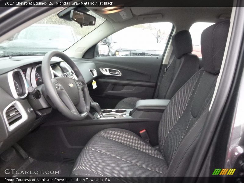 Nightfall Gray Metallic / Jet Black 2017 Chevrolet Equinox LS