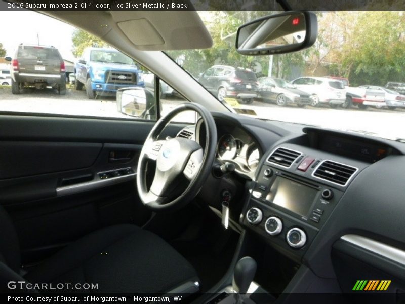 Ice Silver Metallic / Black 2016 Subaru Impreza 2.0i 4-door
