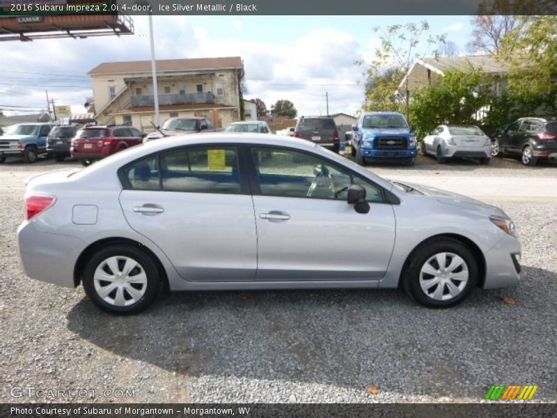 Ice Silver Metallic / Black 2016 Subaru Impreza 2.0i 4-door