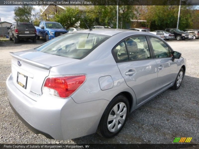 Ice Silver Metallic / Black 2016 Subaru Impreza 2.0i 4-door