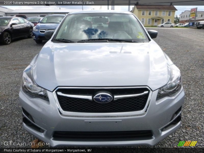 Ice Silver Metallic / Black 2016 Subaru Impreza 2.0i 4-door