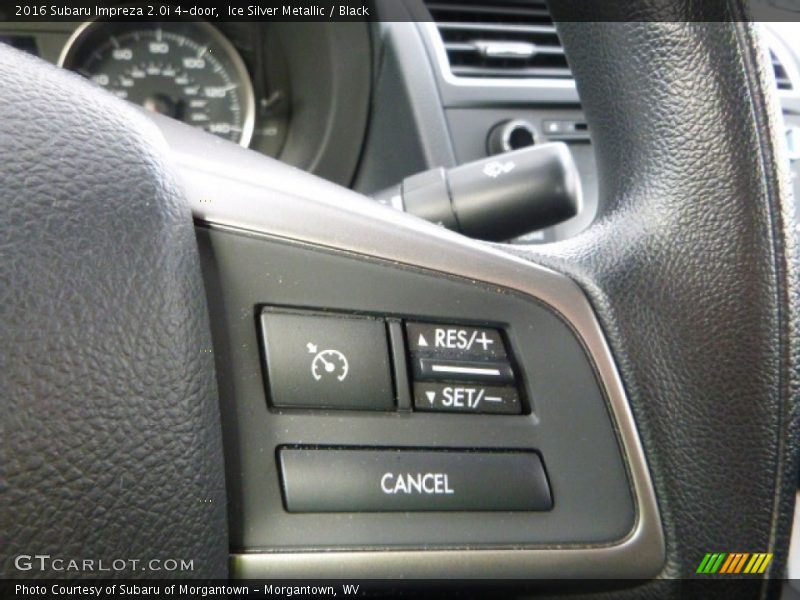 Ice Silver Metallic / Black 2016 Subaru Impreza 2.0i 4-door