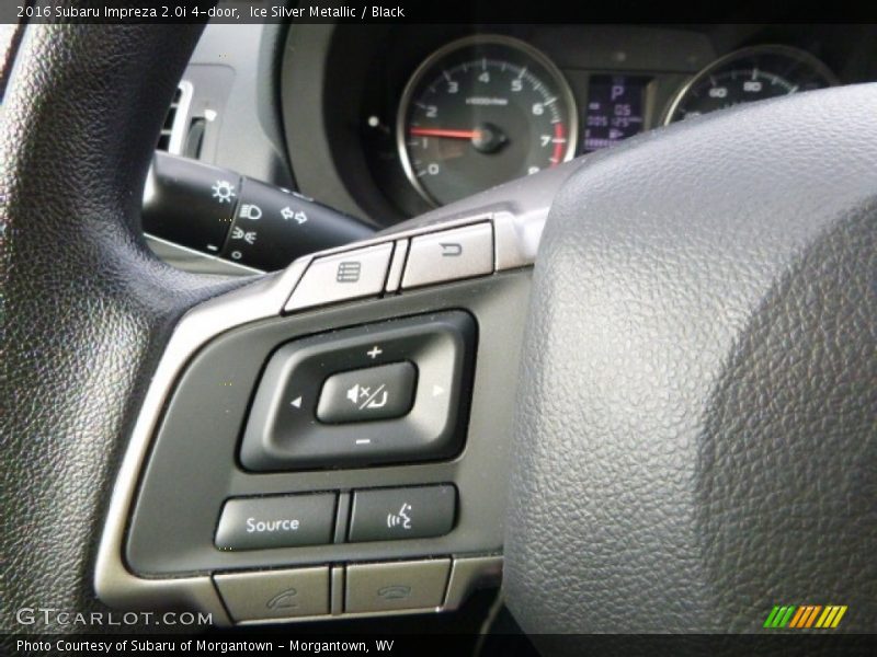 Ice Silver Metallic / Black 2016 Subaru Impreza 2.0i 4-door