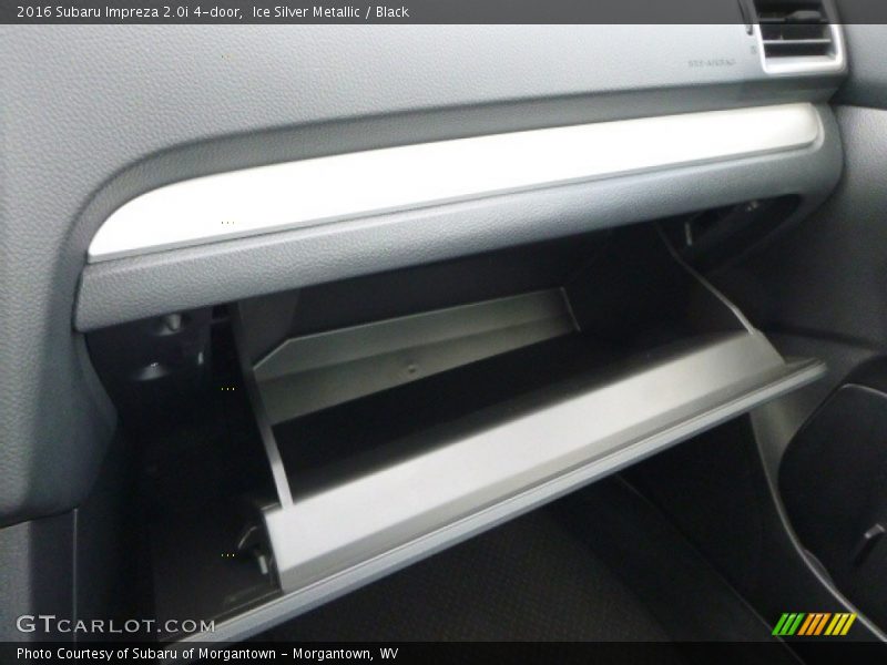 Ice Silver Metallic / Black 2016 Subaru Impreza 2.0i 4-door