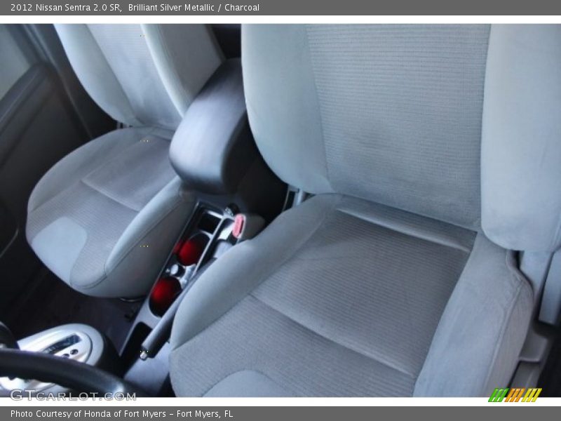 Brilliant Silver Metallic / Charcoal 2012 Nissan Sentra 2.0 SR