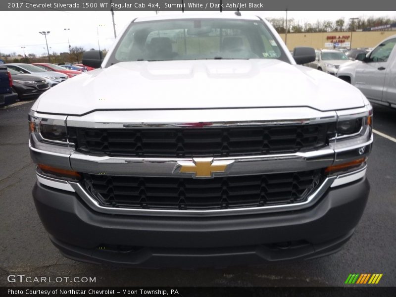 Summit White / Dark Ash/Jet Black 2017 Chevrolet Silverado 1500 WT Regular Cab 4x4