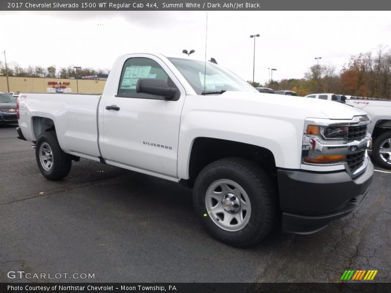 Front 3/4 View of 2017 Silverado 1500 WT Regular Cab 4x4