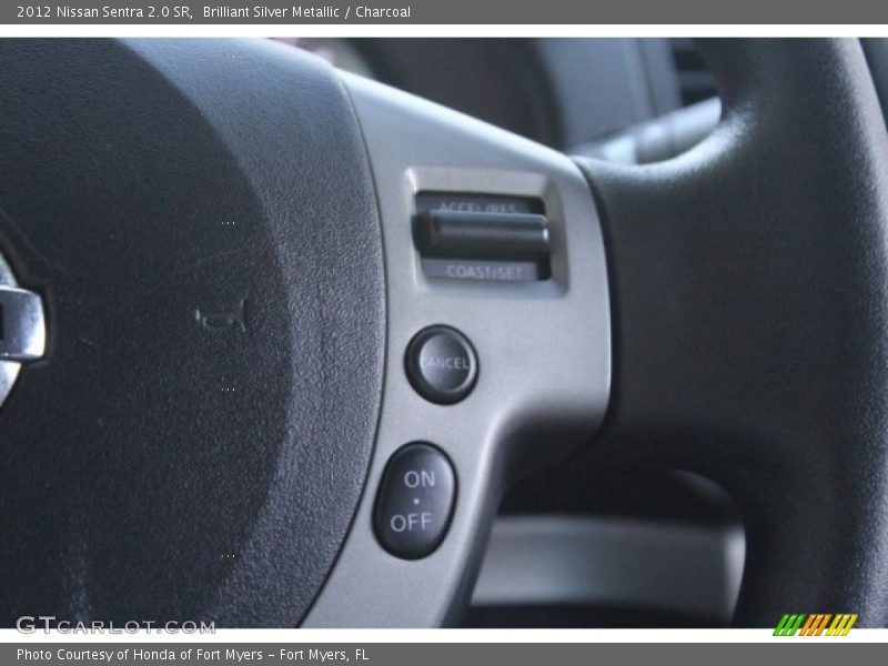 Brilliant Silver Metallic / Charcoal 2012 Nissan Sentra 2.0 SR