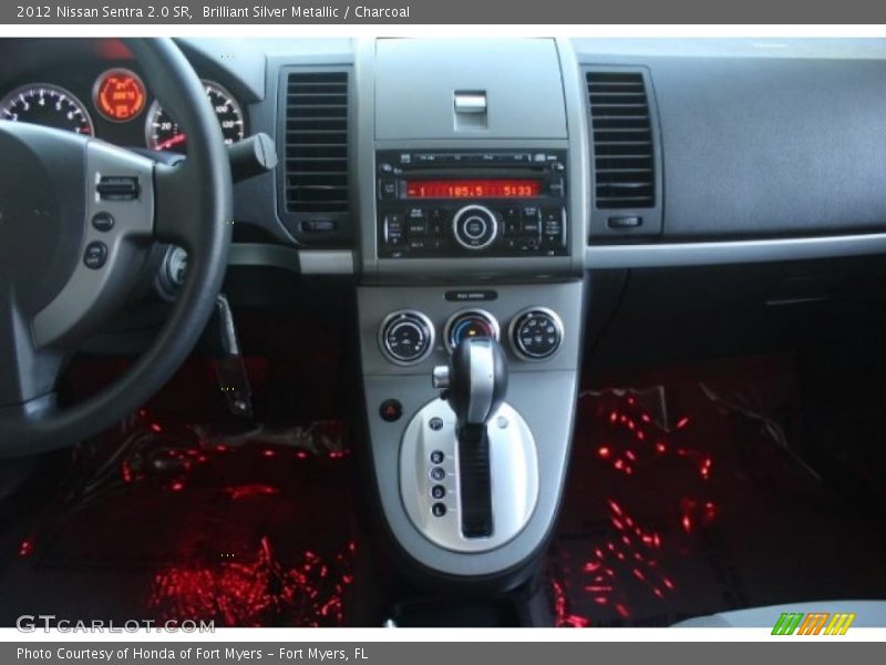 Brilliant Silver Metallic / Charcoal 2012 Nissan Sentra 2.0 SR