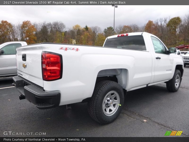 Summit White / Dark Ash/Jet Black 2017 Chevrolet Silverado 1500 WT Regular Cab 4x4