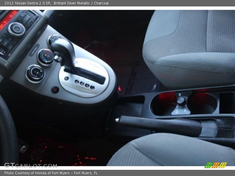 Brilliant Silver Metallic / Charcoal 2012 Nissan Sentra 2.0 SR