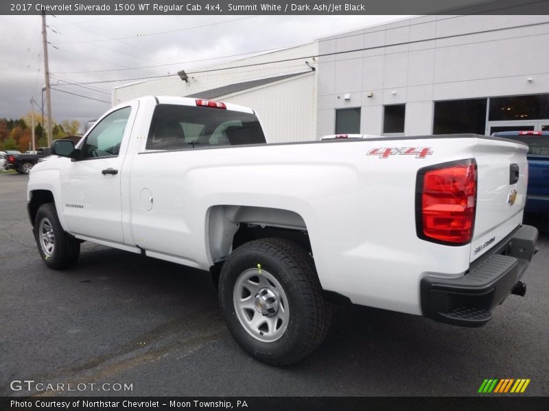 Summit White / Dark Ash/Jet Black 2017 Chevrolet Silverado 1500 WT Regular Cab 4x4