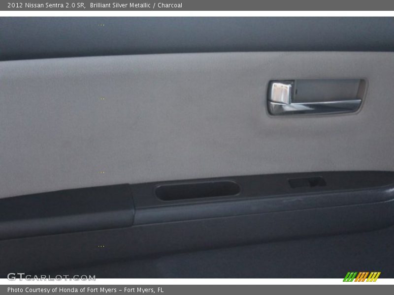 Brilliant Silver Metallic / Charcoal 2012 Nissan Sentra 2.0 SR