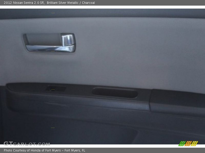 Brilliant Silver Metallic / Charcoal 2012 Nissan Sentra 2.0 SR