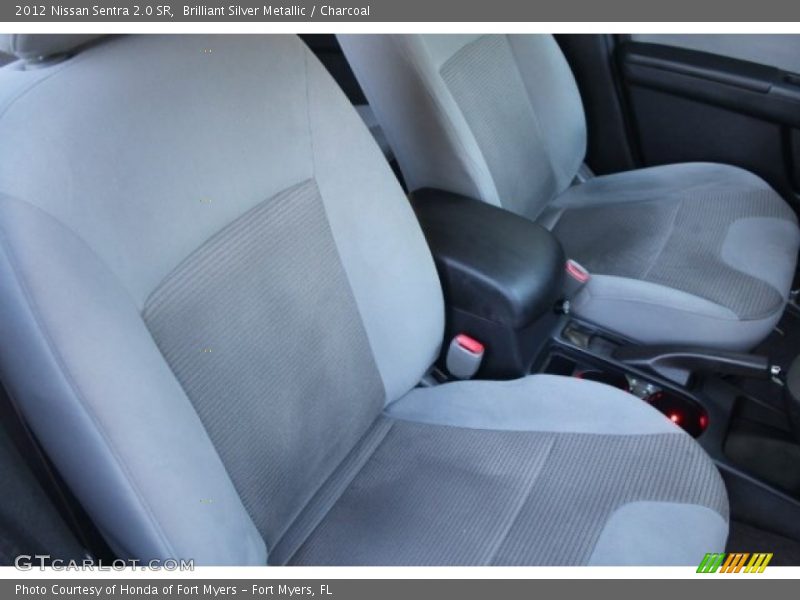 Brilliant Silver Metallic / Charcoal 2012 Nissan Sentra 2.0 SR