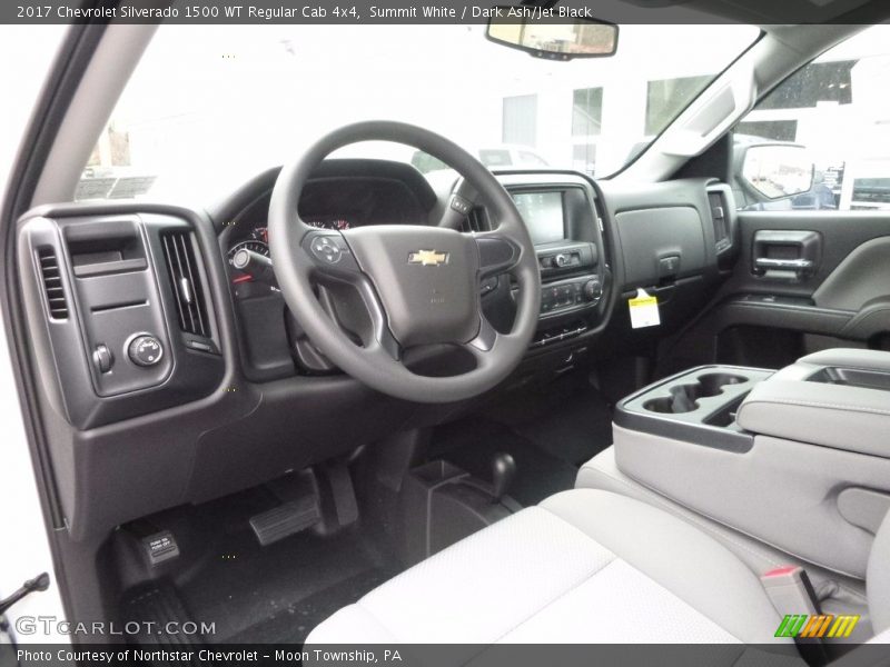 Summit White / Dark Ash/Jet Black 2017 Chevrolet Silverado 1500 WT Regular Cab 4x4