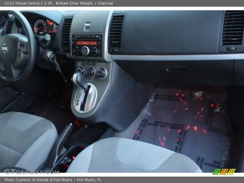 Brilliant Silver Metallic / Charcoal 2012 Nissan Sentra 2.0 SR