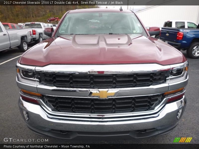  2017 Silverado 1500 LT Double Cab 4x4 Siren Red Tintcoat