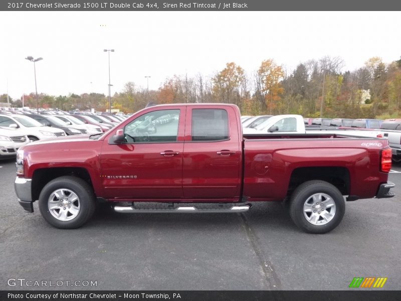  2017 Silverado 1500 LT Double Cab 4x4 Siren Red Tintcoat