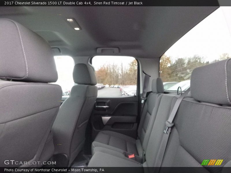 Rear Seat of 2017 Silverado 1500 LT Double Cab 4x4