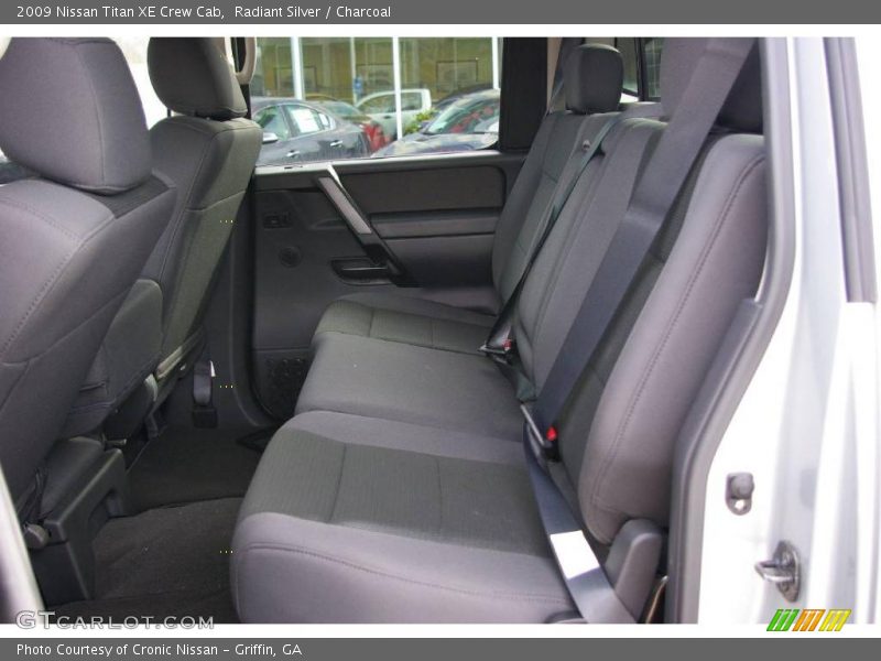 Radiant Silver / Charcoal 2009 Nissan Titan XE Crew Cab