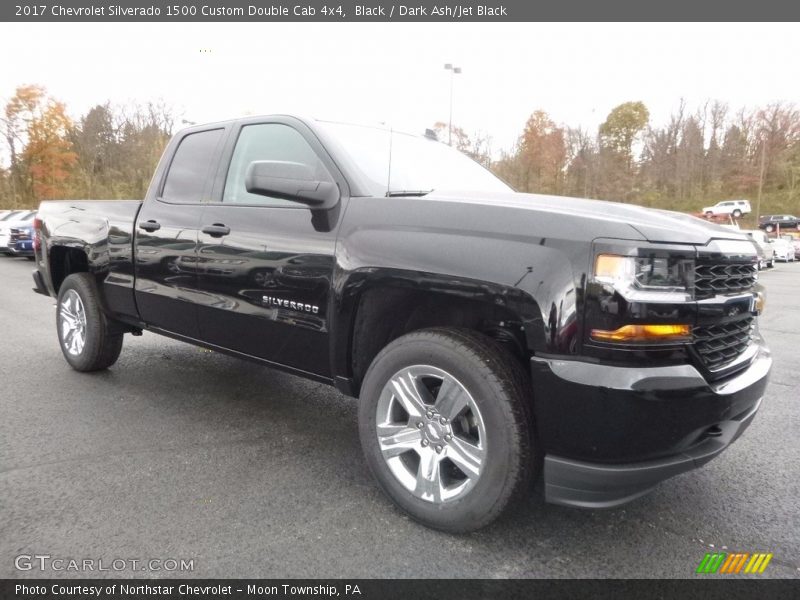  2017 Silverado 1500 Custom Double Cab 4x4 Black