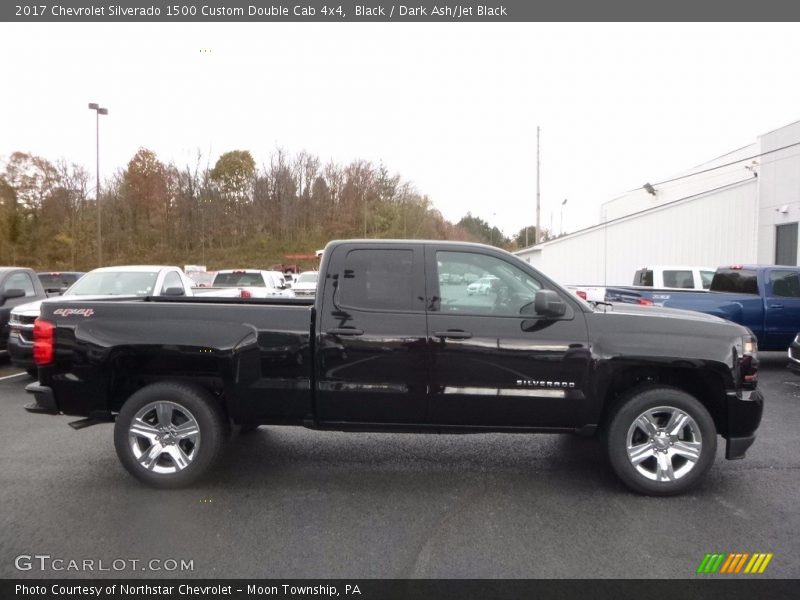  2017 Silverado 1500 Custom Double Cab 4x4 Black