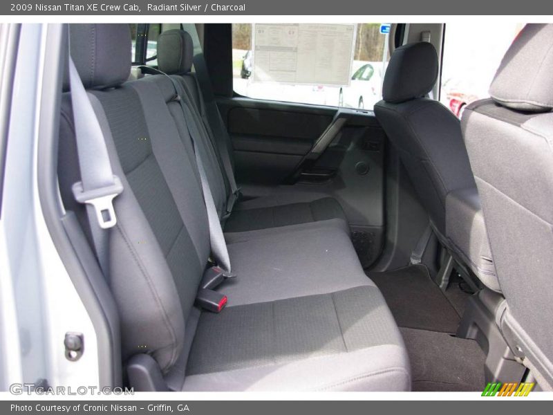 Radiant Silver / Charcoal 2009 Nissan Titan XE Crew Cab