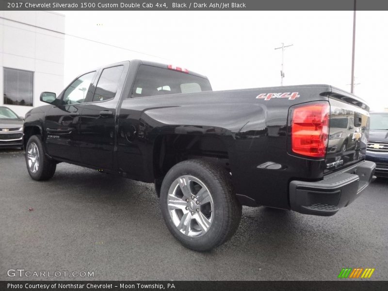  2017 Silverado 1500 Custom Double Cab 4x4 Black