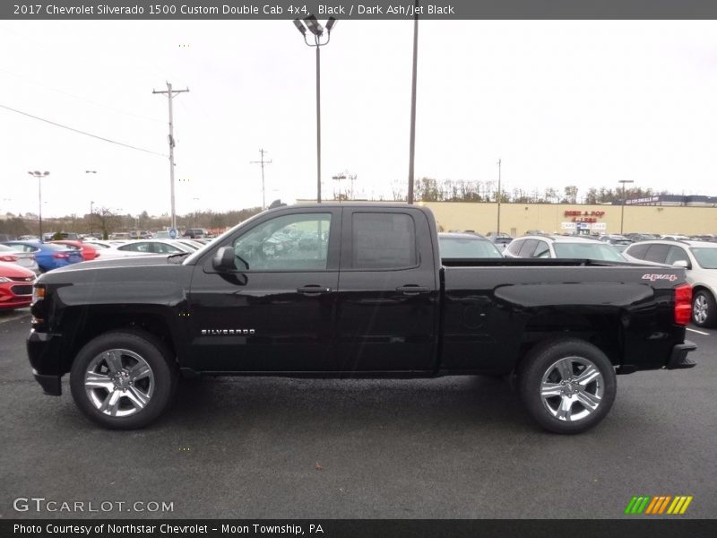  2017 Silverado 1500 Custom Double Cab 4x4 Black