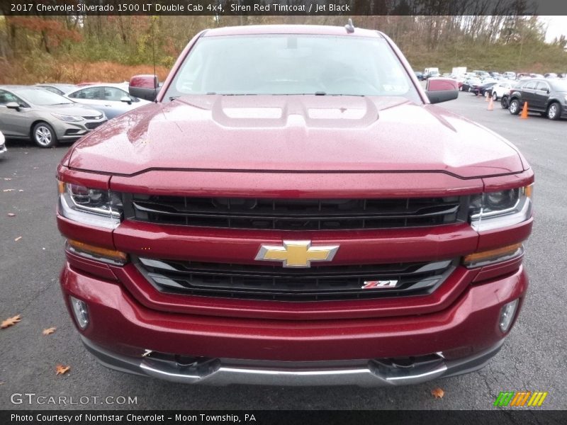  2017 Silverado 1500 LT Double Cab 4x4 Siren Red Tintcoat