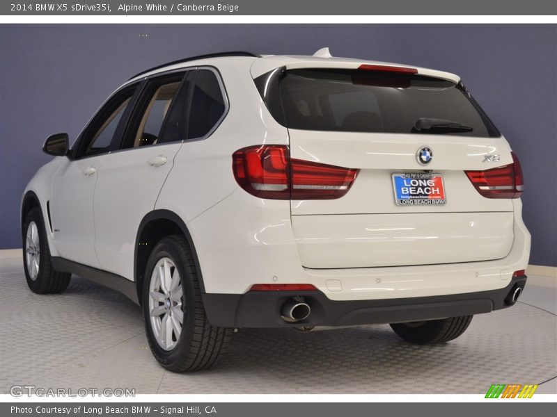 Alpine White / Canberra Beige 2014 BMW X5 sDrive35i