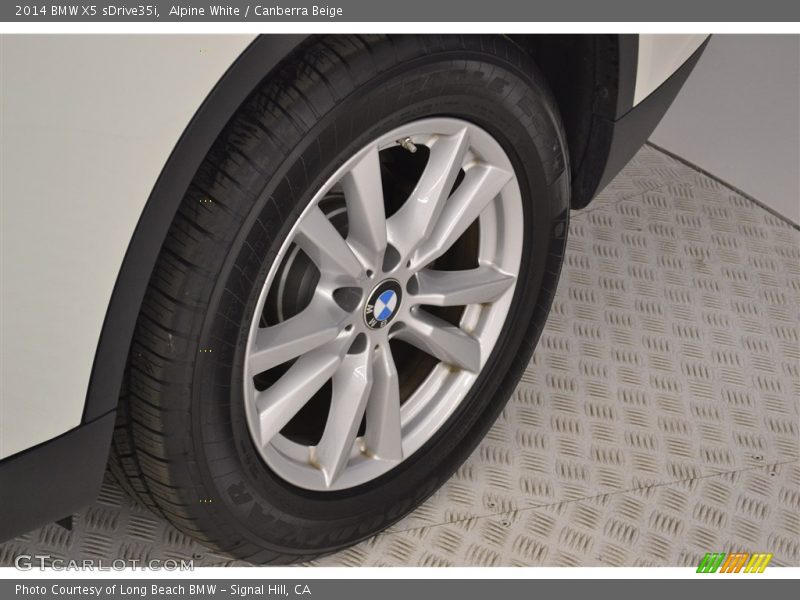 Alpine White / Canberra Beige 2014 BMW X5 sDrive35i