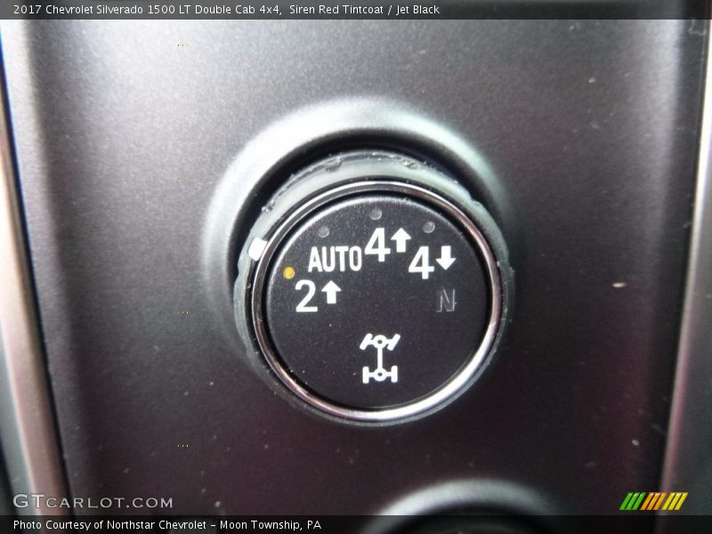Controls of 2017 Silverado 1500 LT Double Cab 4x4