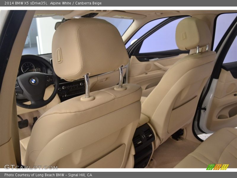 Alpine White / Canberra Beige 2014 BMW X5 sDrive35i