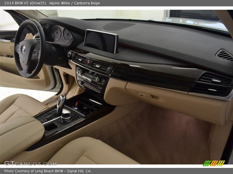 Alpine White / Canberra Beige 2014 BMW X5 sDrive35i