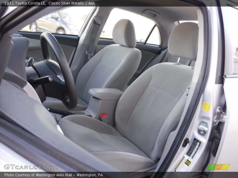 Classic Silver Metallic / Ash 2011 Toyota Corolla LE