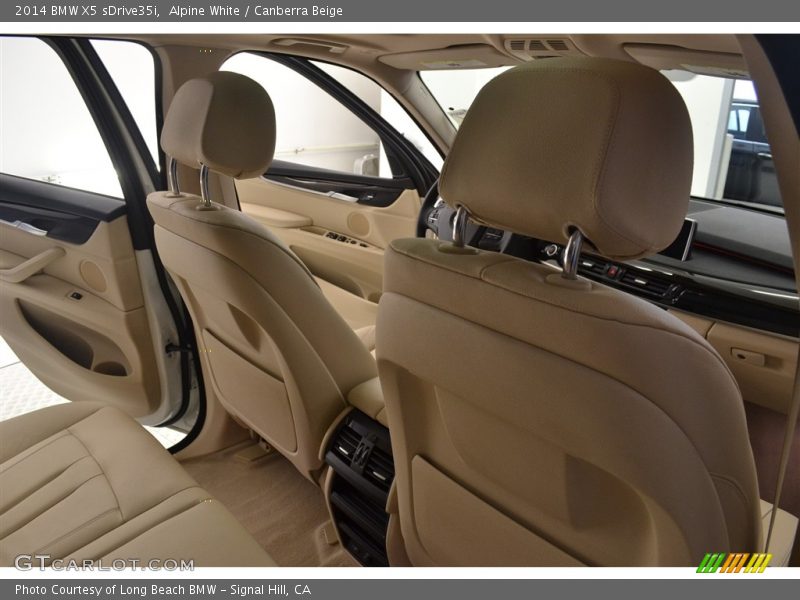 Alpine White / Canberra Beige 2014 BMW X5 sDrive35i